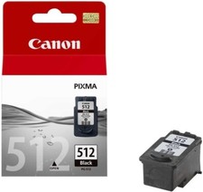 CARTUCCIA PG-512 NERO ORIGINALE CANON BLACK PIXMA MP 282 MP 492 MP 230 MX 360