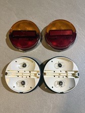 FANALI FANALINI POSTERIORI FIAT 850 BERLINA SPECIAL COUPE COMPLETI BELLISSIMI