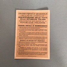 Tessera Postale,200