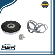 PULEGGIA ALBERO MOTORE + CINGHIA CITROEN PEUGEOT FORD 1.4 - 1.6 HDI - TDCI
