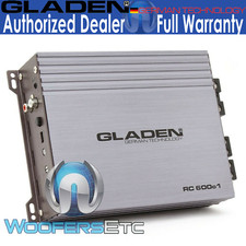 AMPLIFICATORE OPEN BOX GLADEN RC6001 MONOBLOCCO 600W RMS SUBWOOFER CLASSE D