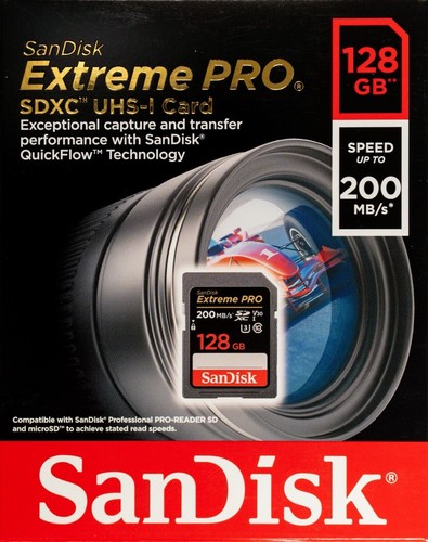 Sandisk extreme pro 128 - extreme,