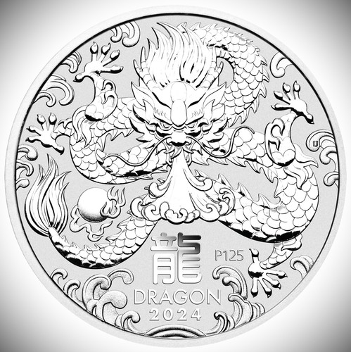 Once argento serie lunar - d'argento,