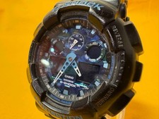Orologio mimetico blu CASIO