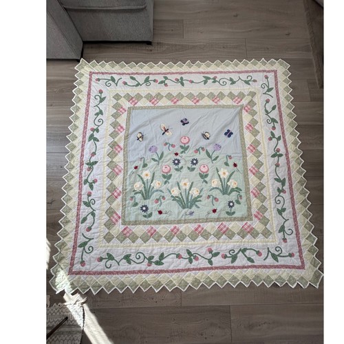 Trapunta vintage fatta mano - fatta,