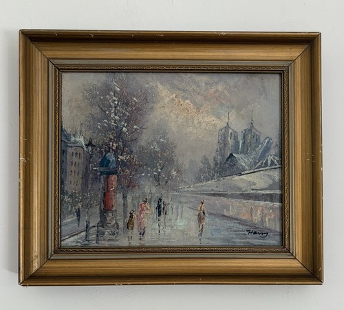 French paris street scene - paris,