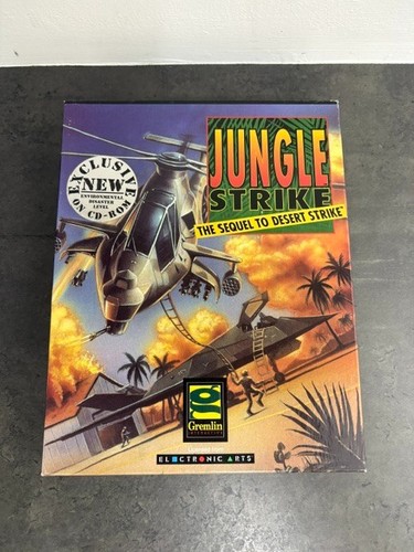 Jungle strike rom - cd-rom, big