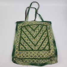 Borsa Borsetta Collection da sera Vintage Stile Etnico Indiano con Decoro Vetro