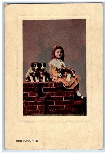 1910 bambina seduta sulle - 1910,