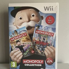 Gioco MONOPOLY COLLECTION - NINTENDO WII Lingua FRANCESE e INGLESE Raro