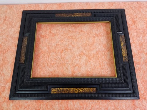 Cornice guilloche ebanizzata - cornice,