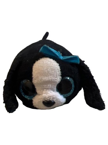Peluche cane nero 9cm - ty,