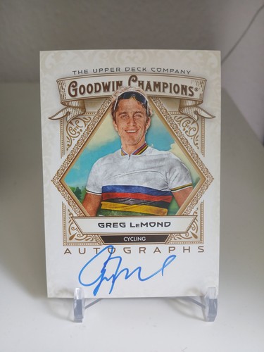 Greg lemond card auto - on-card, 2025