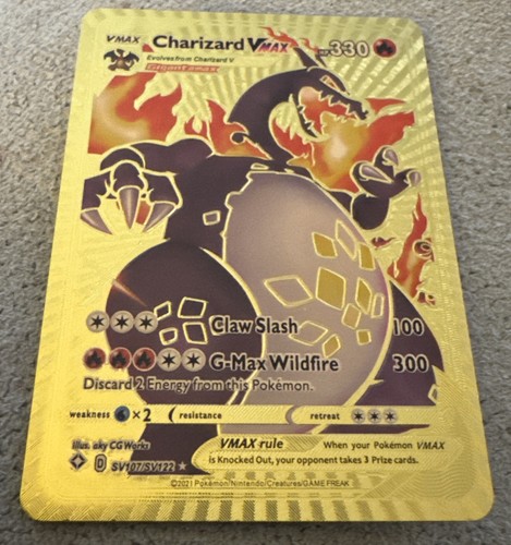 Carta charizard vmax - carta,