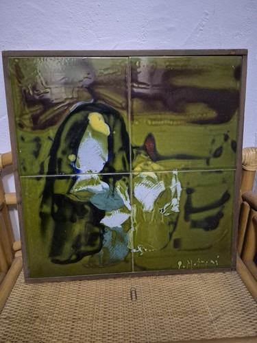 Quadro dipinto ceramica - dipinto,