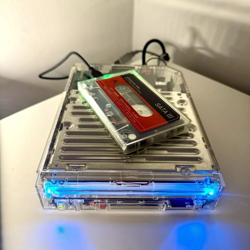 Crystal clear wii - wii, re-shelled