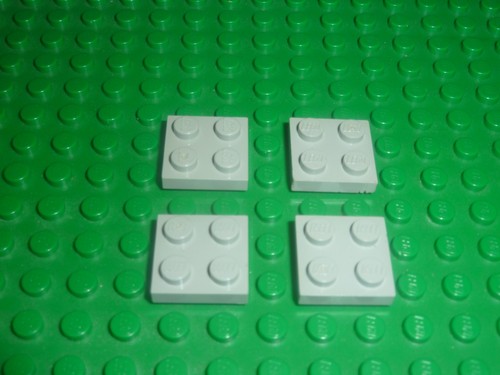 Lego brick oldgray 2x2 - oldgray,