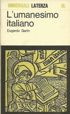 Umanesimo italiano - umanesimo, (l')