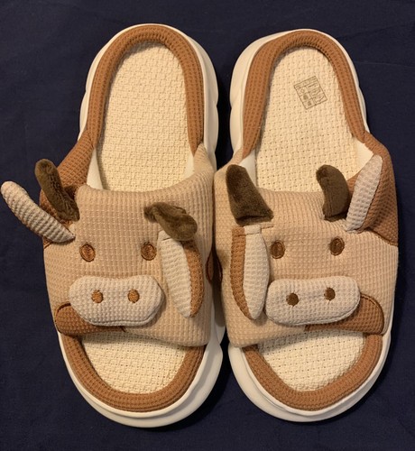 Pantofole donna mucca - , taglia
