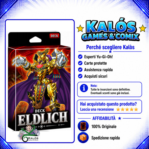 Yugioh mazzo deck eldlich - deck,