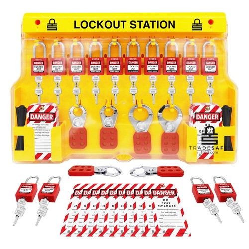 Lockout tagout station con - station,
