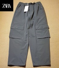 Pantaloni cargo grigi Zara