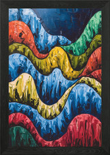 Quadro Onda Astratta