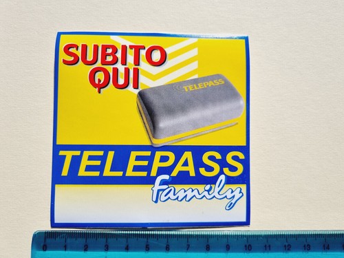 Adesivo telepass family - adesivo,