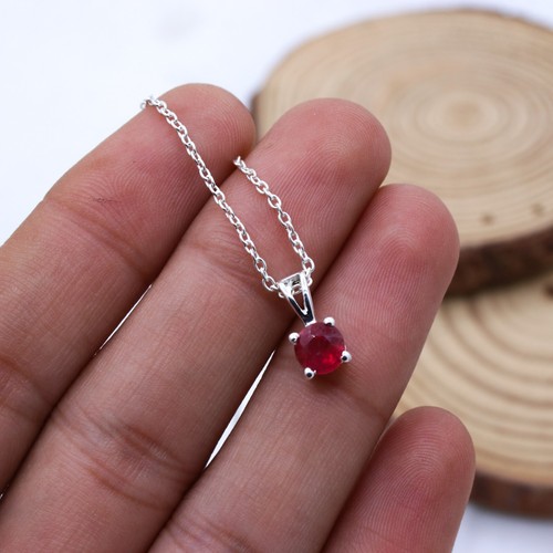 Collana gemma granato - collana,