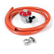 Wiltec Riduttore di pressione gas propano 37 bar tubo 1,5 m per bombole gas UK