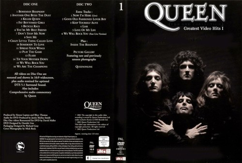 Queen greatest video hits - queen,