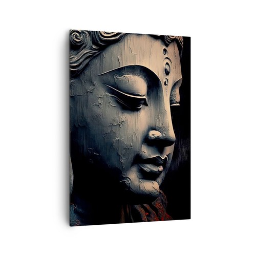 Quadro tela 70x100cm budda - quadro,