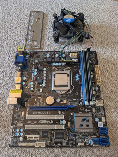 Pacchetto scheda madre asrock - scheda,