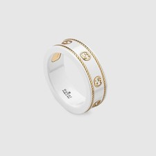 Anello gucci icon ceramica - anello,