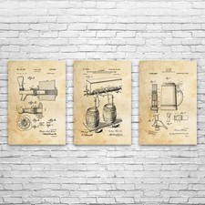 Set 3 poster arte da parete