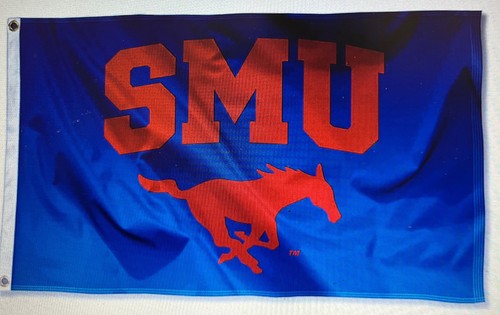 Smu mustangs 5 polyester - mustangs, 3'