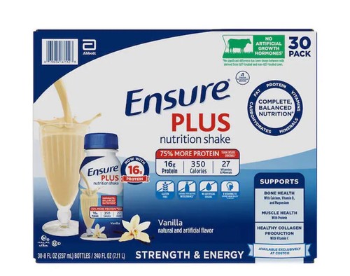 Ensure plus nutrition shake 8 - ensure, shake,