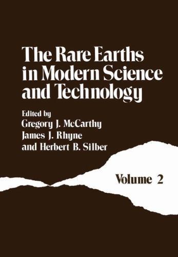Rare earths modern science - rare,