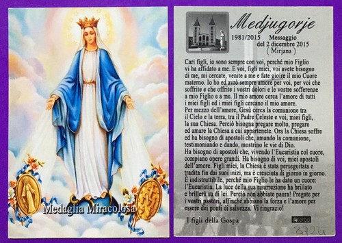 Santino holy card medaglia - santino,