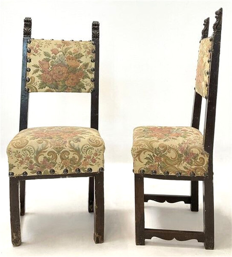 Antica coppia sedia - sedia, sedie