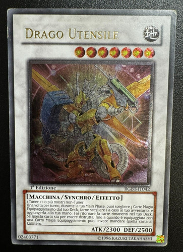 Drago utensile secret - yu-gi-oh,