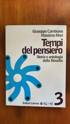Tempi del pensiero storia - pensiero, 3
