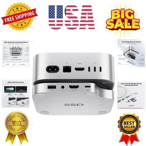 Mac mini dock - m4, m.2