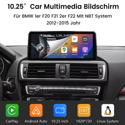 Display carplay per bmw - 10.25",