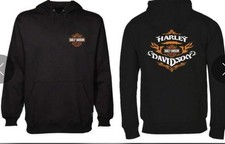 FELPA PERSONALIZZATA PER HARLEY DAVIDSON MOTORCYCLES BIKER MOTORRAD