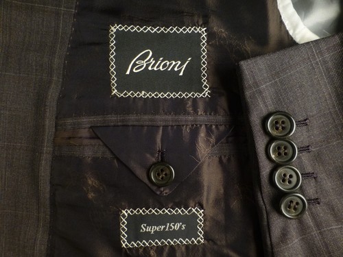 Tuta brioni 52r - brioni, w34