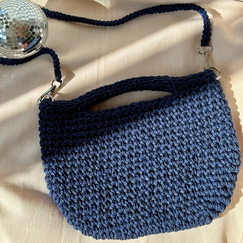 Borsa tote all uncinetto - borsa,