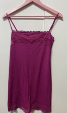 Sottoveste fucsia Tezenis con inserti in pizzo