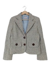 MAX & CO. Blazer corto Donna Blazer Taglia IT 44 grigio chiaro stile casual