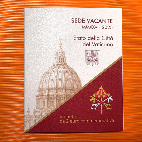Euro vaticano 2025 - euro,
